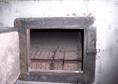 Traveling Grates Inside a Furnace